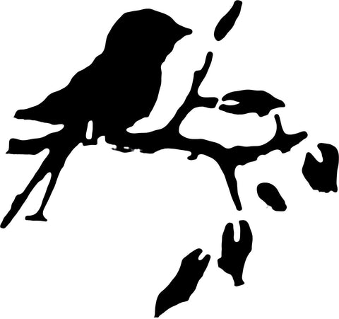 Wooden stamp, bird
