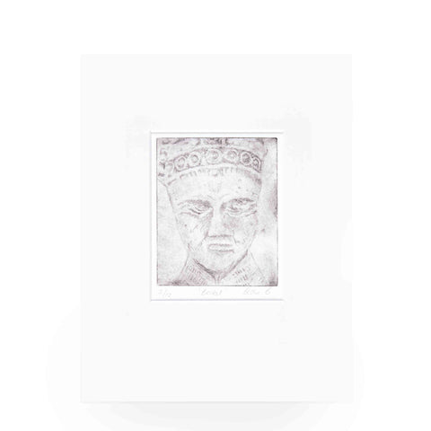 Thomas Becket dry point etched limited edition print