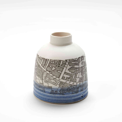 London Delft mudlarking bottle – Large