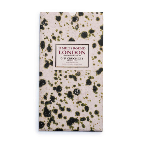12 Miles Around London -Cloth Map Print 1826