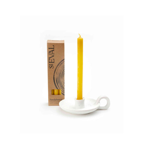 Sandalwood mini fragranced candles, pack of 6