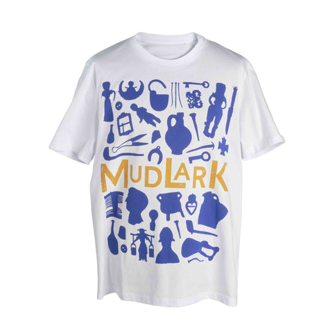 Mudlark silhouette organic cotton t-shirt