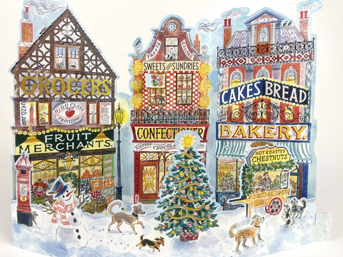 High Street Advent Calendar with envelope