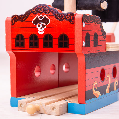 Galleon wooden pirate ship