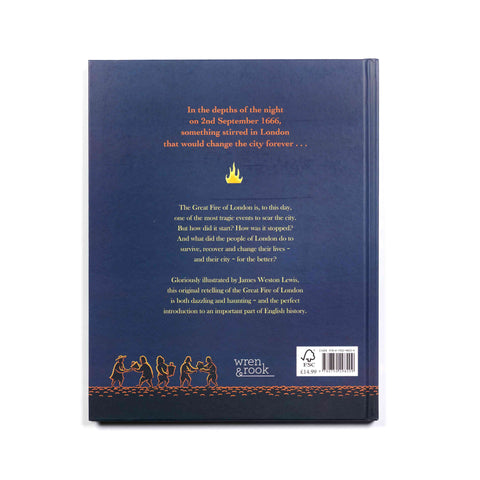 The Great Fire of London by Emma Adams and James Weston Lewis