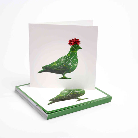 Green Pigeon London Museum Christmas card set of 5
