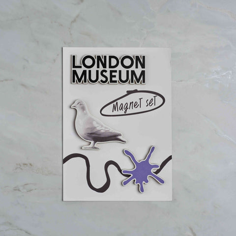 London Museum A6 Wooden Magnet Set