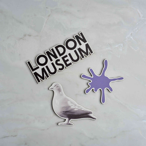 London Museum A6 Wooden Magnet Set