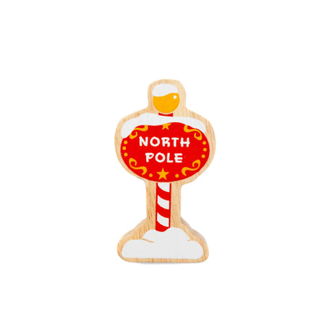 North Pole wooden toy