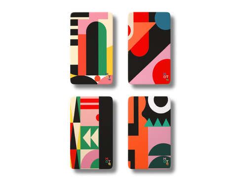 Shape shuffle design mints
