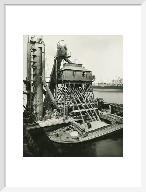 Floating Grain Elevator Royal Victoria Dock c.1938