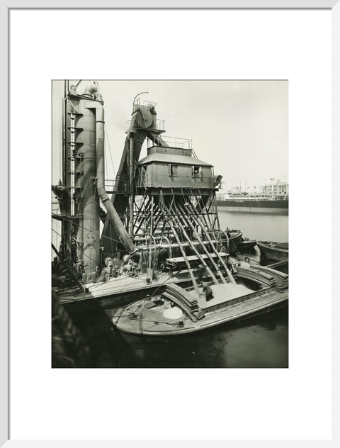 Floating Grain Elevator Royal Victoria Dock c.1938