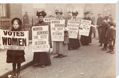 Suffragette poster parade C.1907