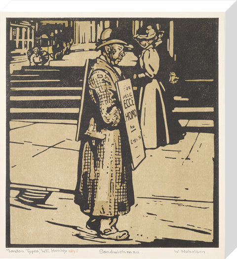 Sandwich Man (Trafalgar Square)