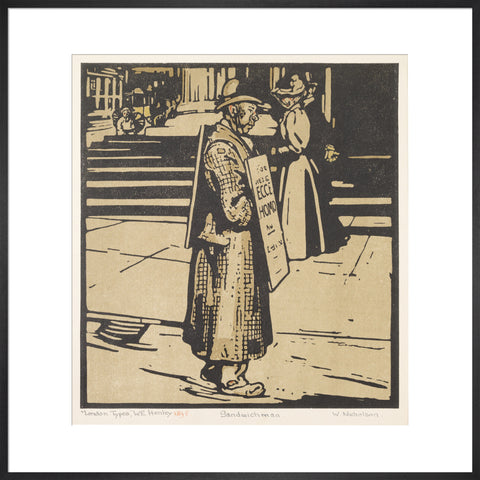 Sandwich Man (Trafalgar Square)