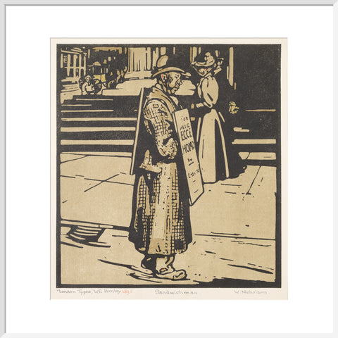 Sandwich Man (Trafalgar Square)