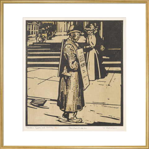 Sandwich Man (Trafalgar Square)