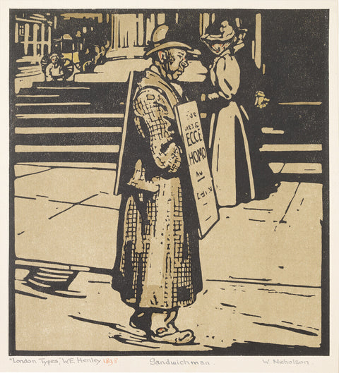 Sandwich Man (Trafalgar Square)