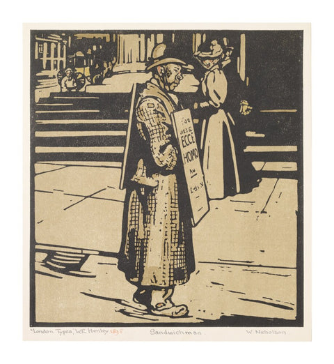 Sandwich Man (Trafalgar Square)