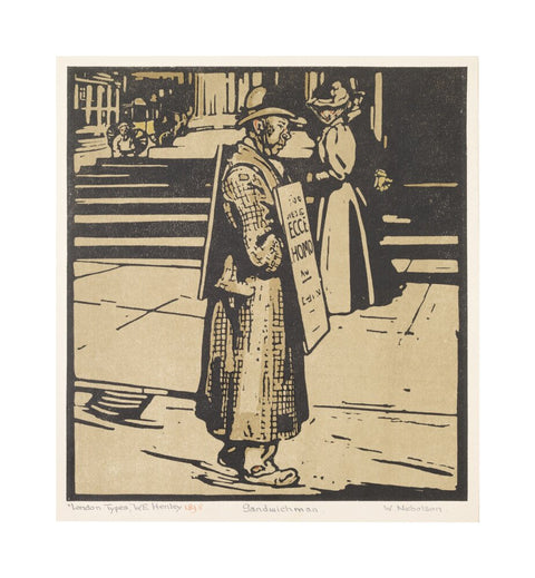 Sandwich Man (Trafalgar Square)