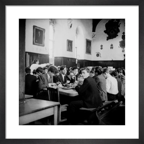 School dinner time at Westminster School