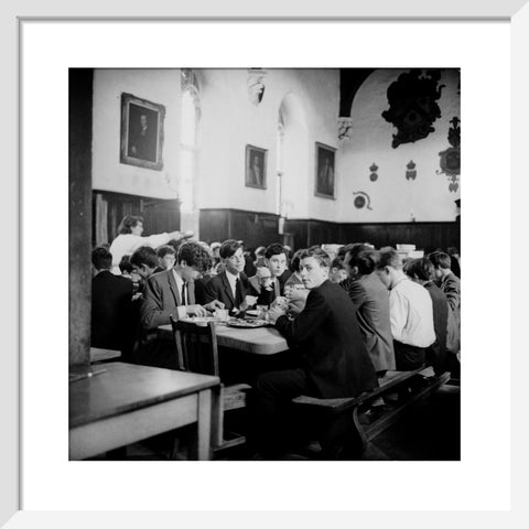School dinner time at Westminster School