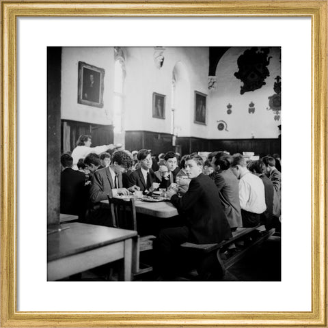 School dinner time at Westminster School