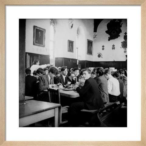 School dinner time at Westminster School