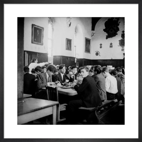 School dinner time at Westminster School