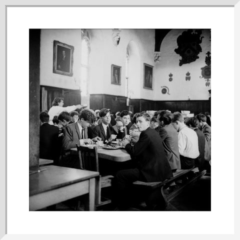 School dinner time at Westminster School