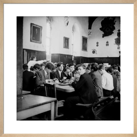 School dinner time at Westminster School