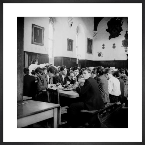 School dinner time at Westminster School