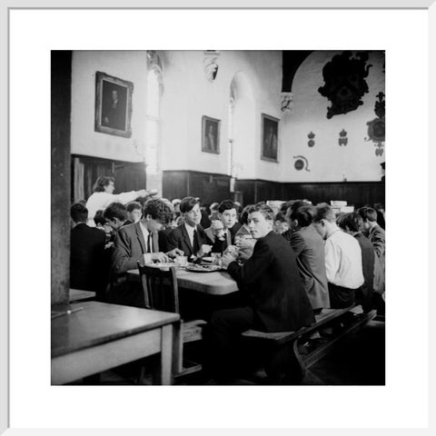 School dinner time at Westminster School