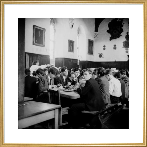 School dinner time at Westminster School