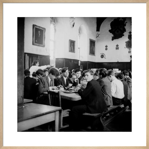 School dinner time at Westminster School