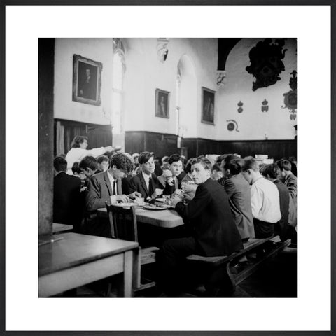School dinner time at Westminster School