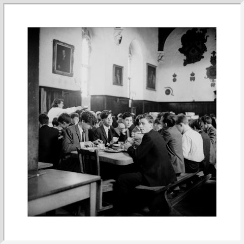 School dinner time at Westminster School