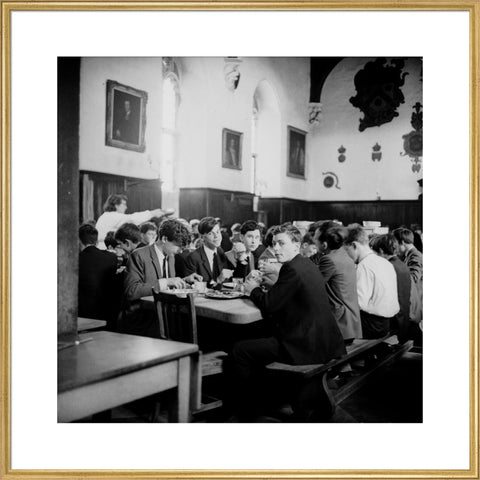 School dinner time at Westminster School