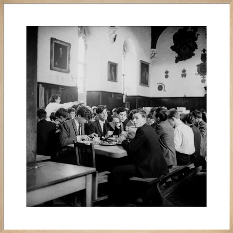 School dinner time at Westminster School