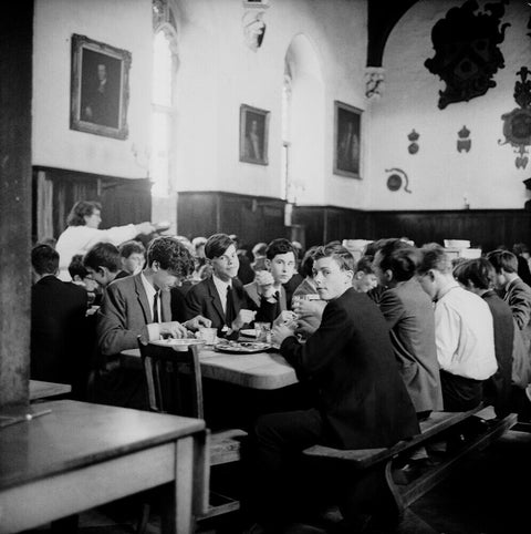 School dinner time at Westminster School