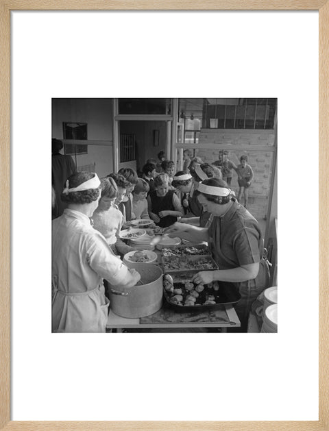 School dinners at Gospel Oak Primary School, Hampstead Heath