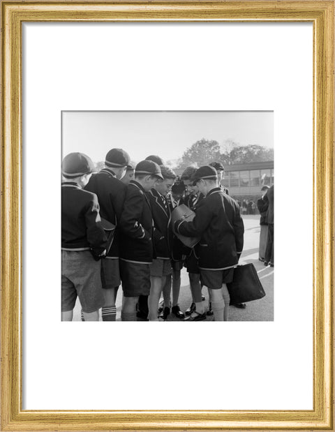 Schoolboys at Kynaston Technical School, St John's Wood