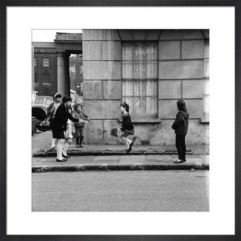 Children playing in the street