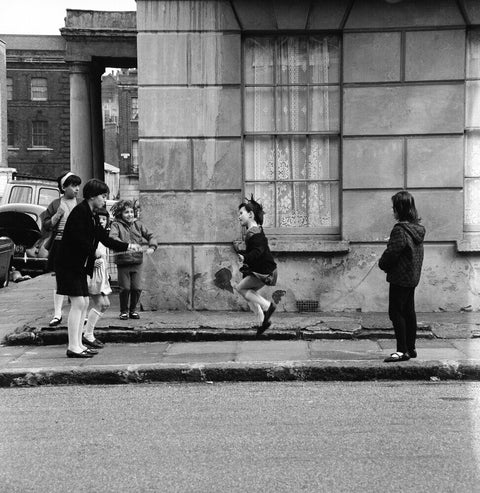 Children playing in the street