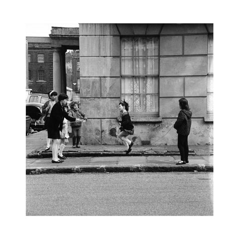 Children playing in the street