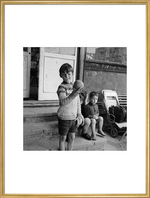 3 boys at the Camden Play Centre in the early 1960s.