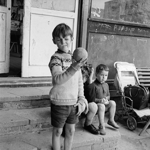 3 boys at the Camden Play Centre in the early 1960s.