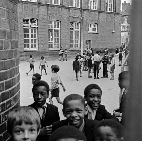 Playground at Chamberlain School, Kilburn