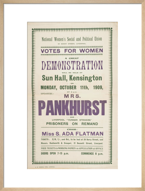 Suffrage Records scrapbook 1908-1910