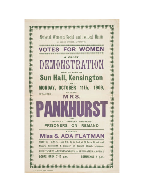 Suffrage Records scrapbook 1908-1910